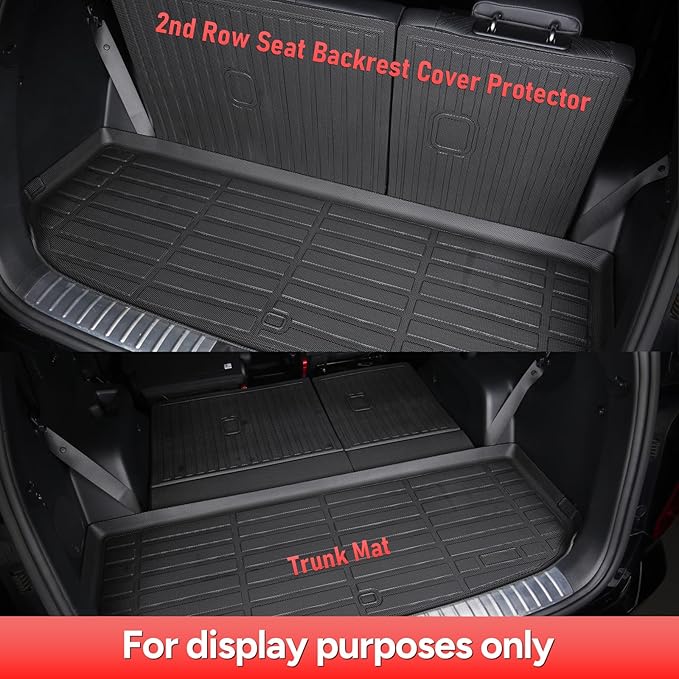 Wayhigh-All Weather Floor Mats & Cargo Liner and Seatback Cargo Set