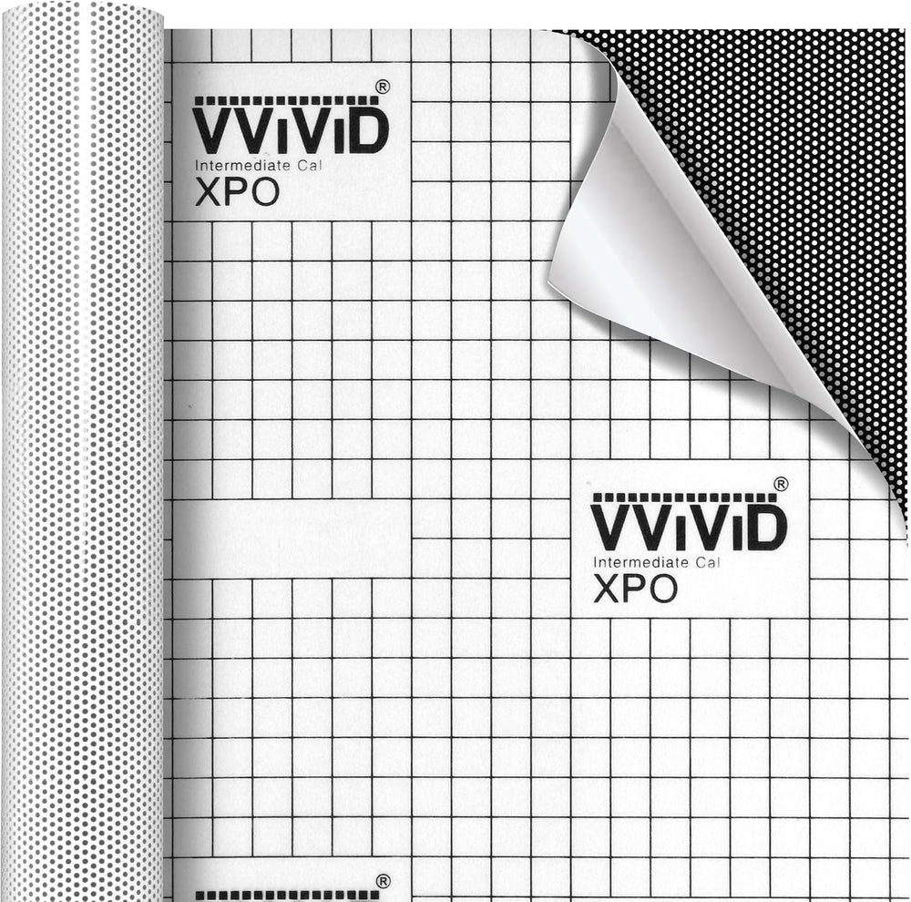 VViViD One Way Perforated Window Vinyl Privacy Wrap Film Roll Decal Sheet DIY...