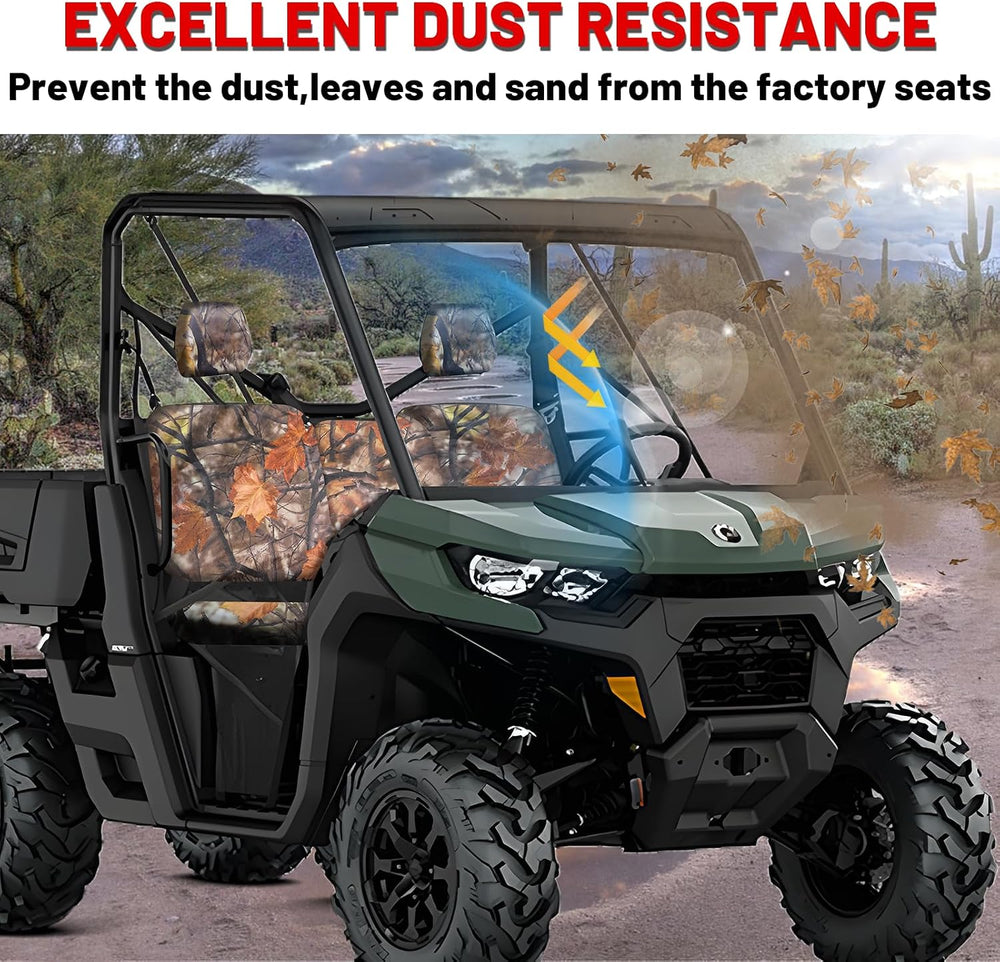 StarknightMT UTV Defender Seat Cover Compatible with Can Am Defender DPS MAX ...