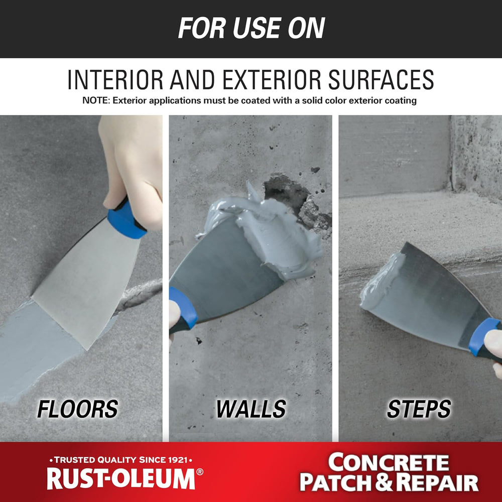 Rust-Oleum Gray Concrete Patch & Repair