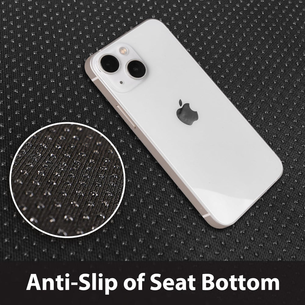 CAR PASS 3D Foam PU Leather Car Seat Covers, Universal Seat Covers Front 2 fo...