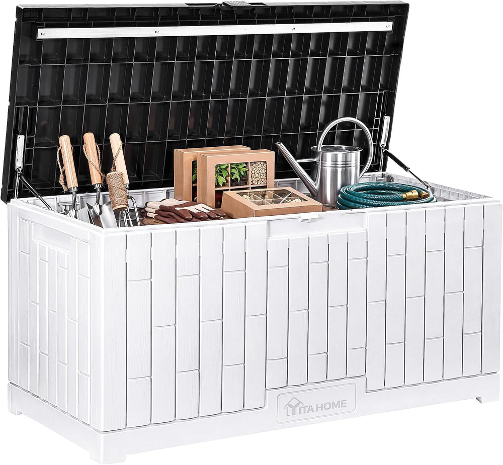 YITAHOME 120 Gallon Outdoor Storage Deck Box