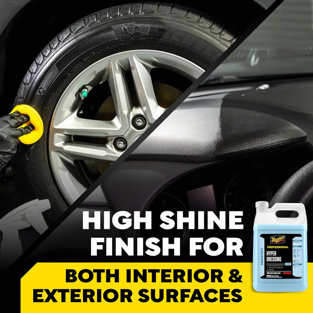 Meguiar's D17001 Hyper Dressing -1 Gallon â€“ Give Your Carâ€™s Trim Piec...