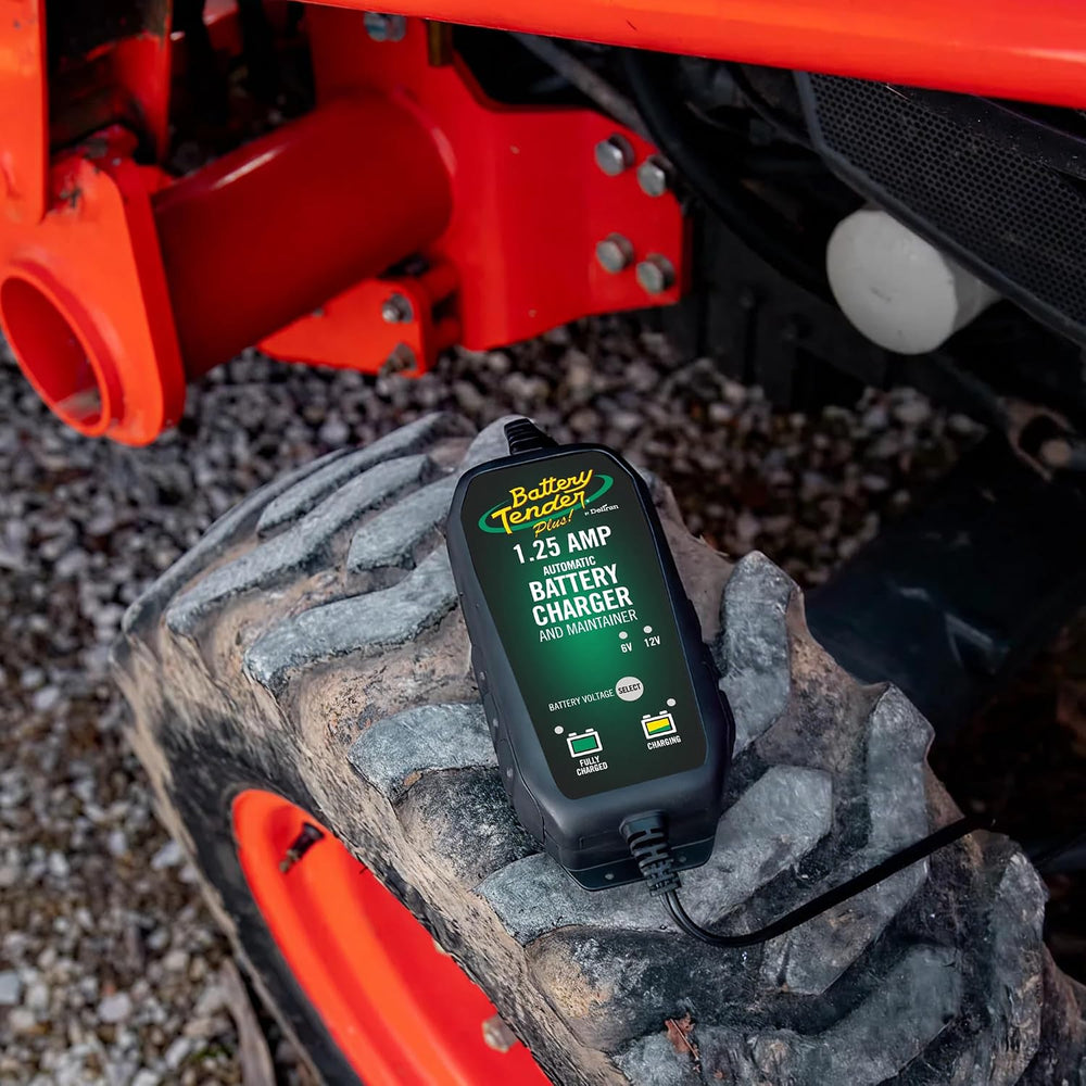 Battery Tender Plus 12V 1.25 AMP Battery Charger and Maintainer: Fully Select...