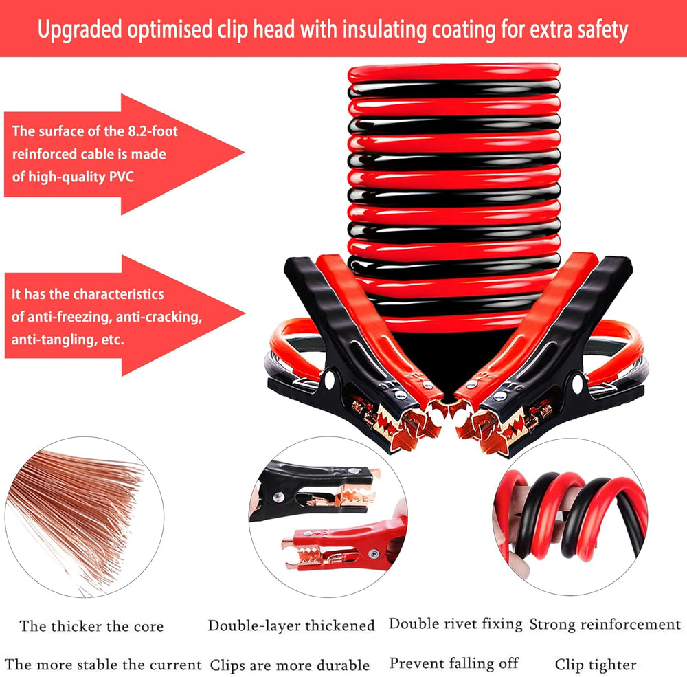 Emergency Roadside Kit for Car ,Safety Car Kit with Jumper Cables