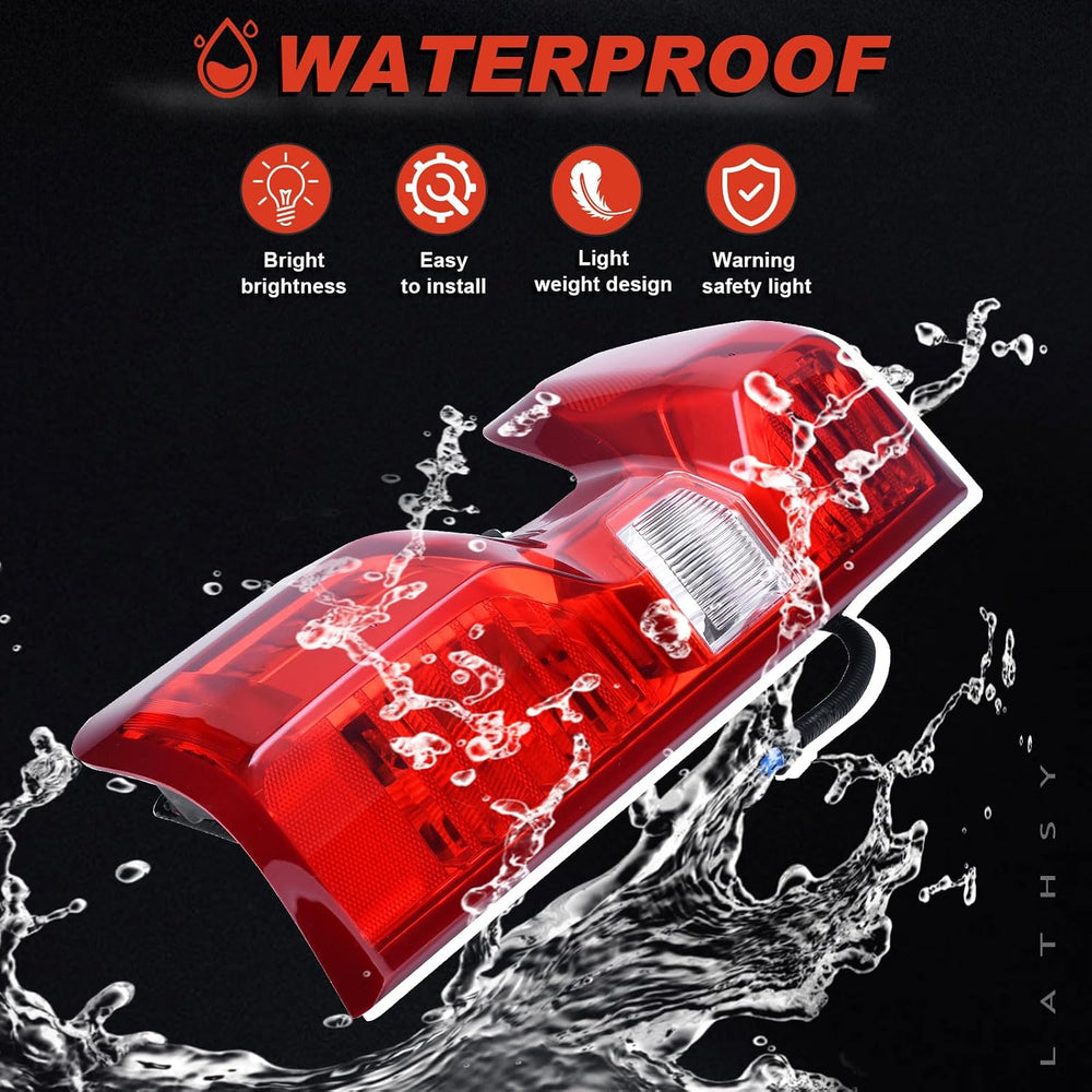 Halogen Tail Light Compatible With 2019-2024 Chevy Silverado 1500 2500HD 3500...