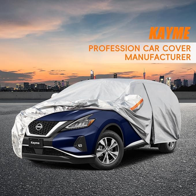 Kayme 6 Layers SUV Car Cover Custom Fit