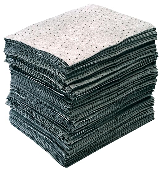 Oil-Dri L91003 15" W x 19" L Universal Light Weight Perforated Pad,...