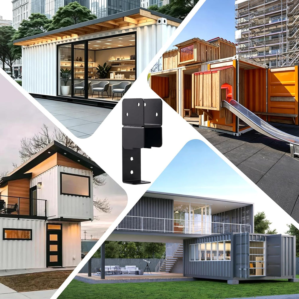 20 Foot Shipping Container Roof Brackets Fits，Wood Truss Brackets for Shippin...
