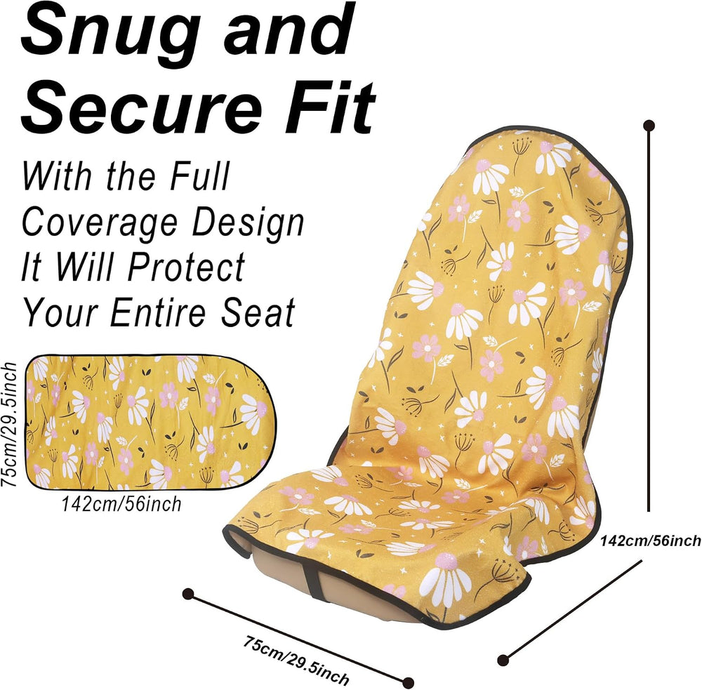 Car Seat Cover Protector Front Seats,for Gym Workout,Running,Swimming,Beach a...