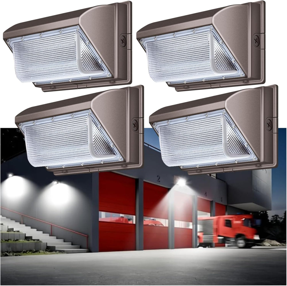 120W LED Wall Pack, 15840 Lumen Super Bright Outdoor Wallpack Lights, 5000K (...