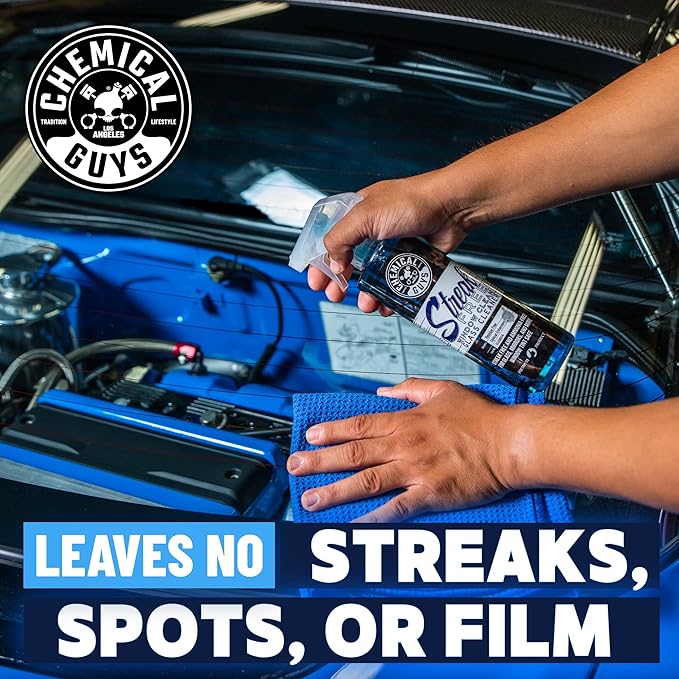 Chemical Guys CLD300 Streak Free Glass & Window Cleaner, Ammonia Free &am...