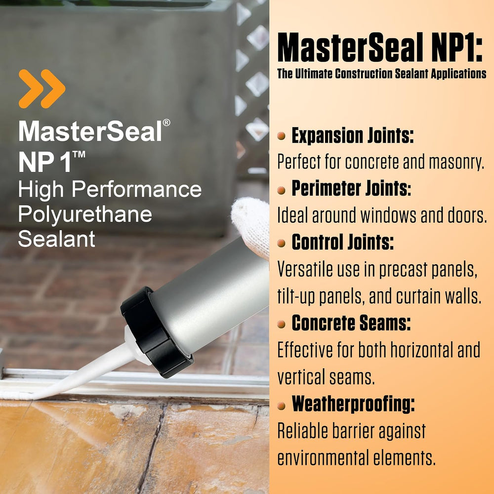 Sikaflex NP1 Polyurethane Sealant 20 oz Sausage, Stone, Pack of 20