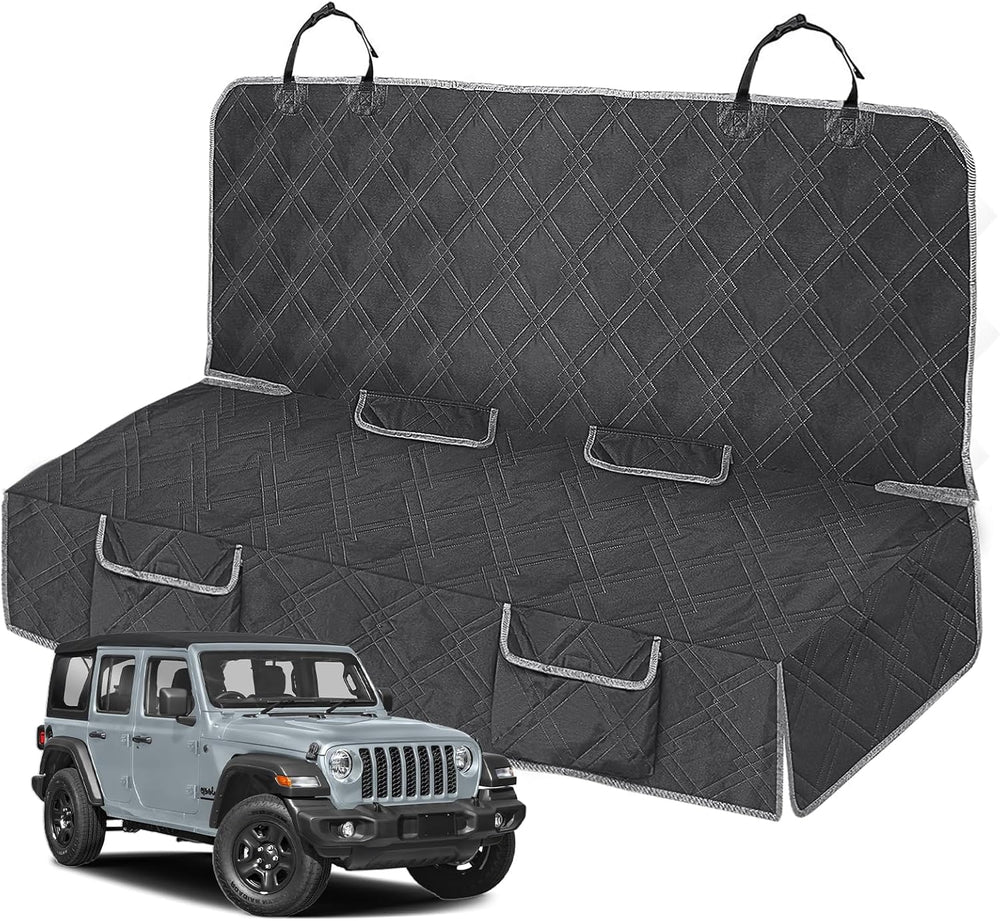 Dog Car Seat Cover for Jeep Wrangler 4 Door 2007-2025
