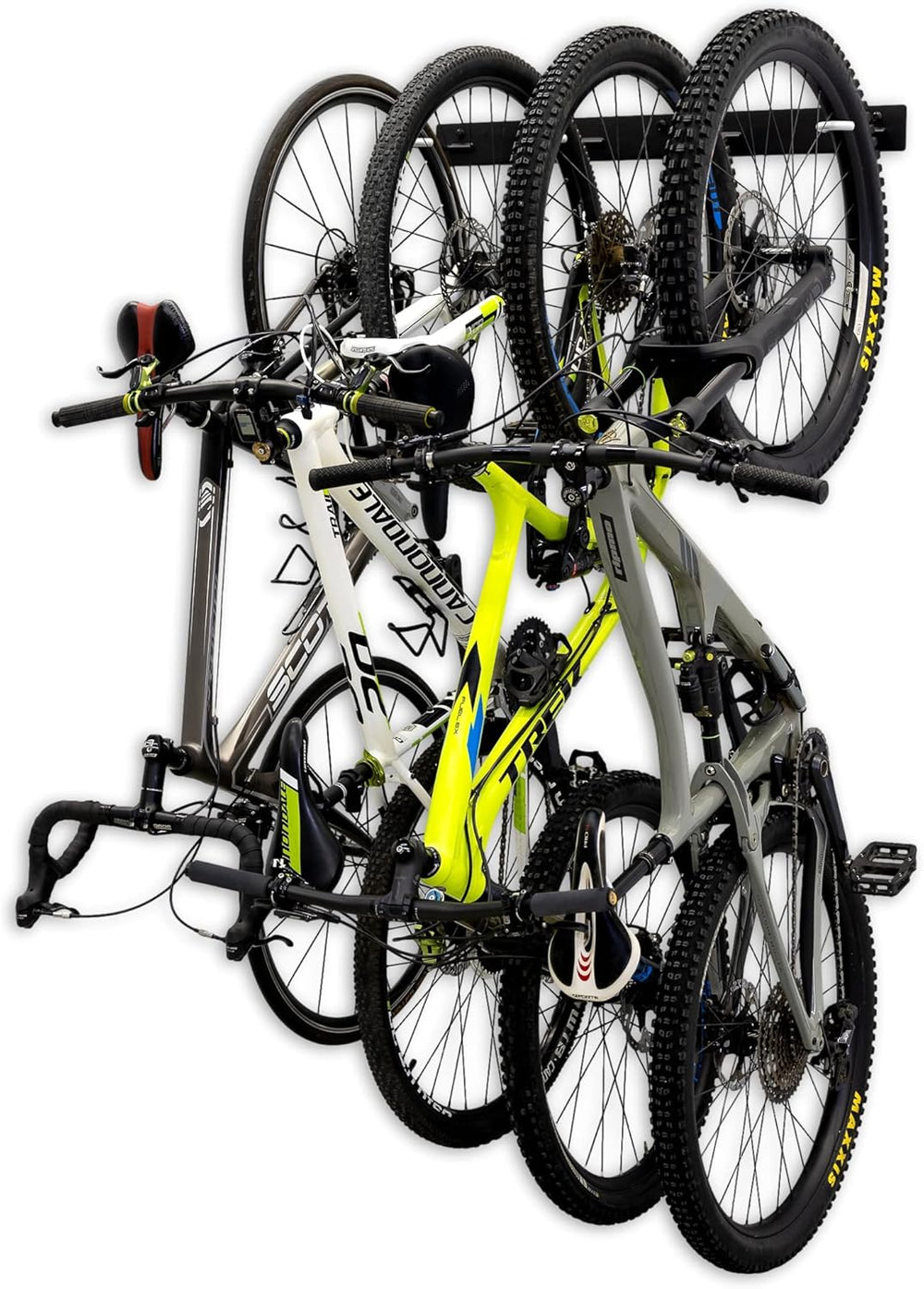 StoreYourBoard Bike Storage Rack, 4 Bike Racks for Garage, Solid Steel Extra ...