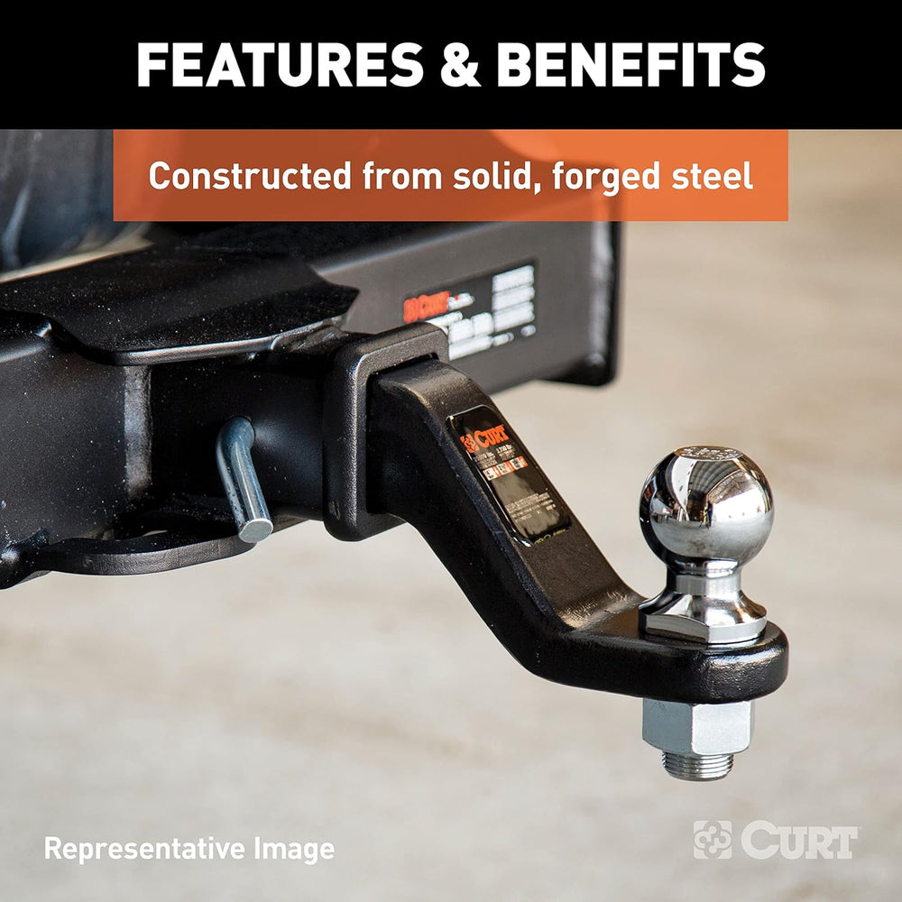 Curt Manufacturing 45456 2-1/2" Forged Ball Mount