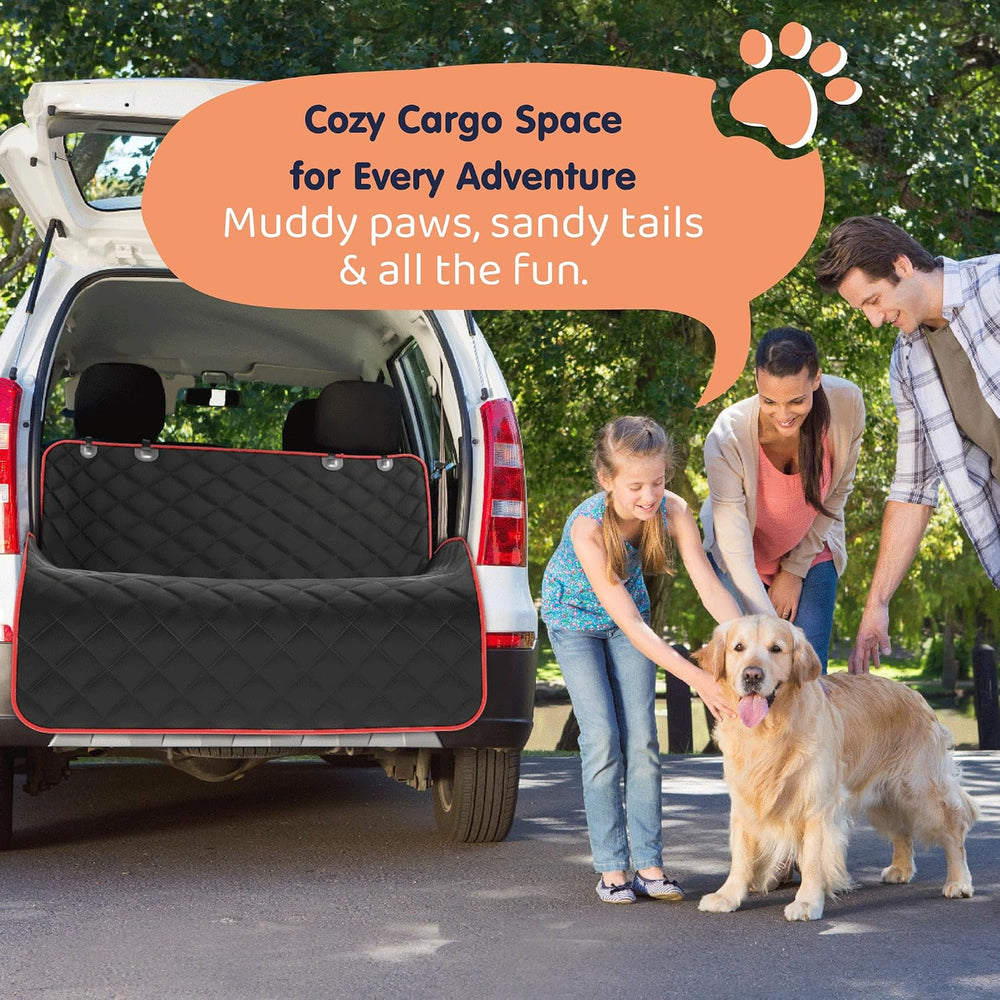 Dog Car Seat Cover for Back Seat, Dog Hammock for Car, SUV, Truck & Tesla