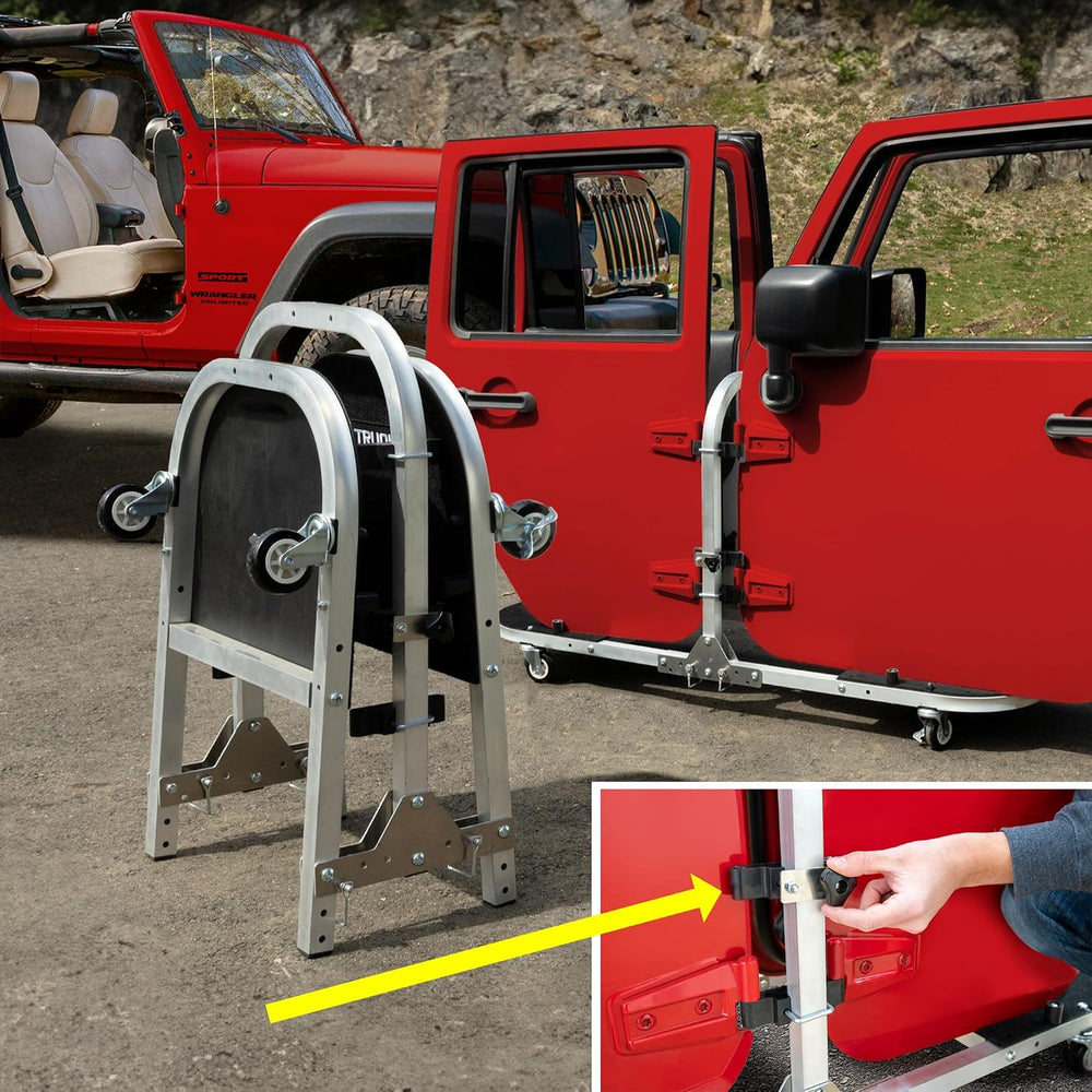 Does Your Cart Lock Doors Down? Avoid Costly Chips & Dents•Fully Carpeted...