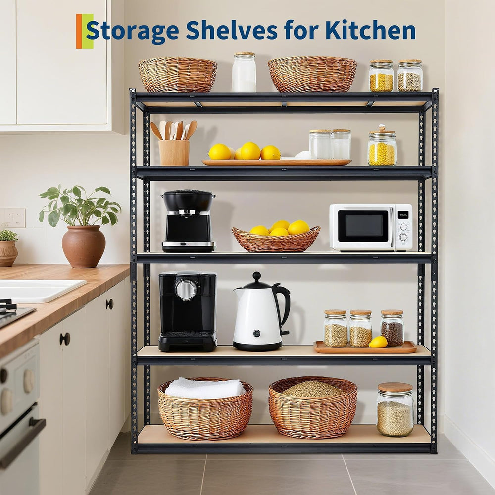 GarveeTech Heavy Duty Garage Shelving Unit, 60 in L x 24 in D x 72 in H