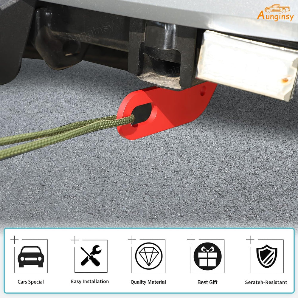 Aunginsy 1PCS Rear Tow Hitch Receiver Hook Compatible with Toyota Tacoma 2024...