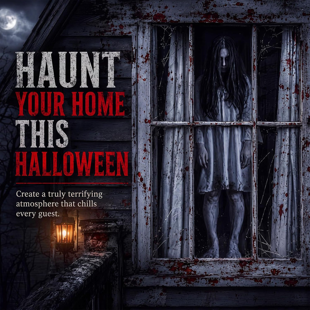 Novabright 47 Inch Halloween Standing Yard Sign for Outdoor Decor with Metal ...