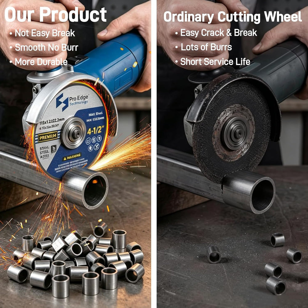 100 Pcs Premium Cut Off Wheels 4-1/2" for Angle Grinder