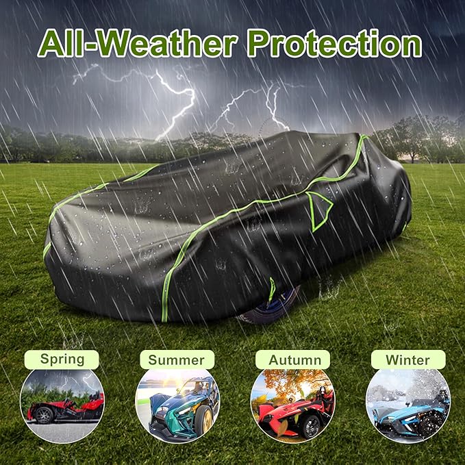 Full Cover for Polaris Slingshot Heavy Duty Premium Oxford Cover Windshield
