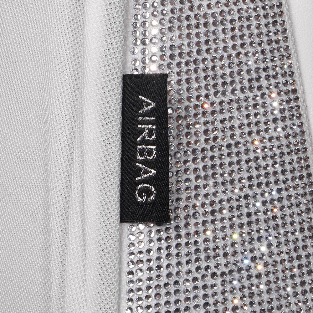 CAR PASS All White Bling Diamond Leather Car Seat Covers Full Sets,Waterproof...