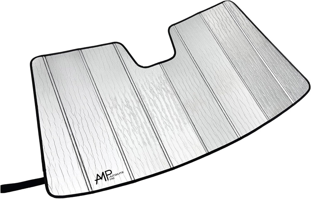 Windshield Foldable Lightweight Sunshade fits Kia K4 Sedan 2025-2026 | Silver...