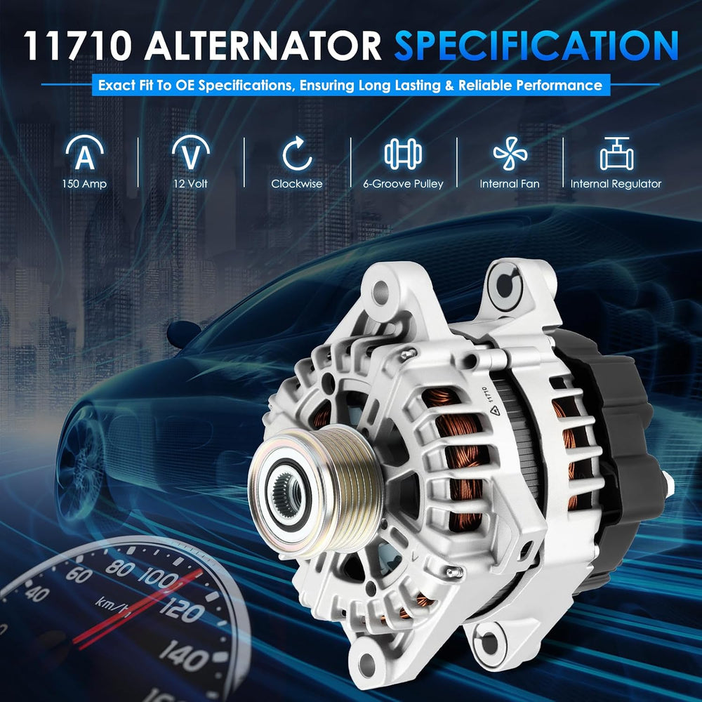 Car Alternator 11710 150A Fit for Kia Sorento for Hyundai Sonata