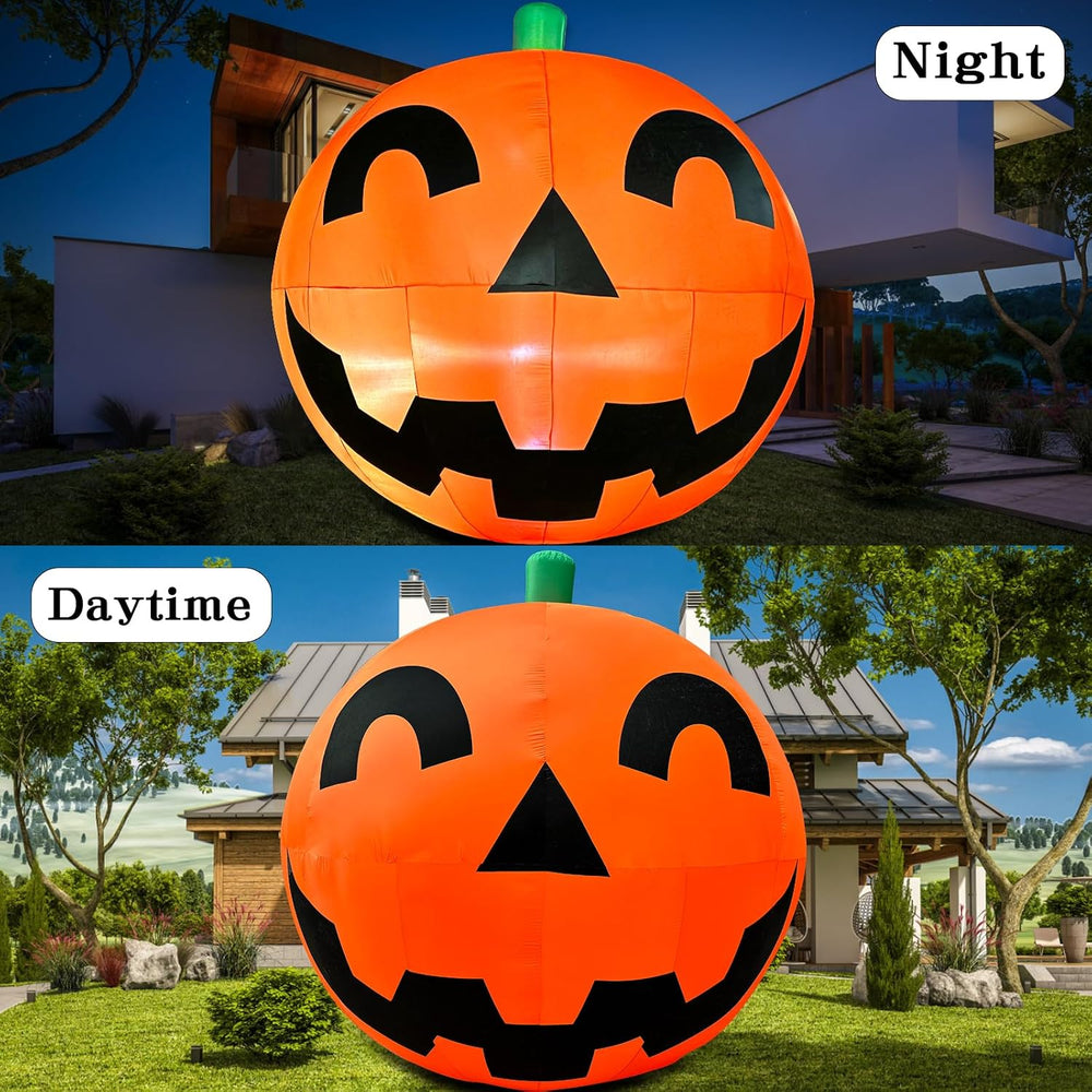 Giant 11.2Ft Halloween Inflatables Pumpkin Decorations, Extra Large Halloween...