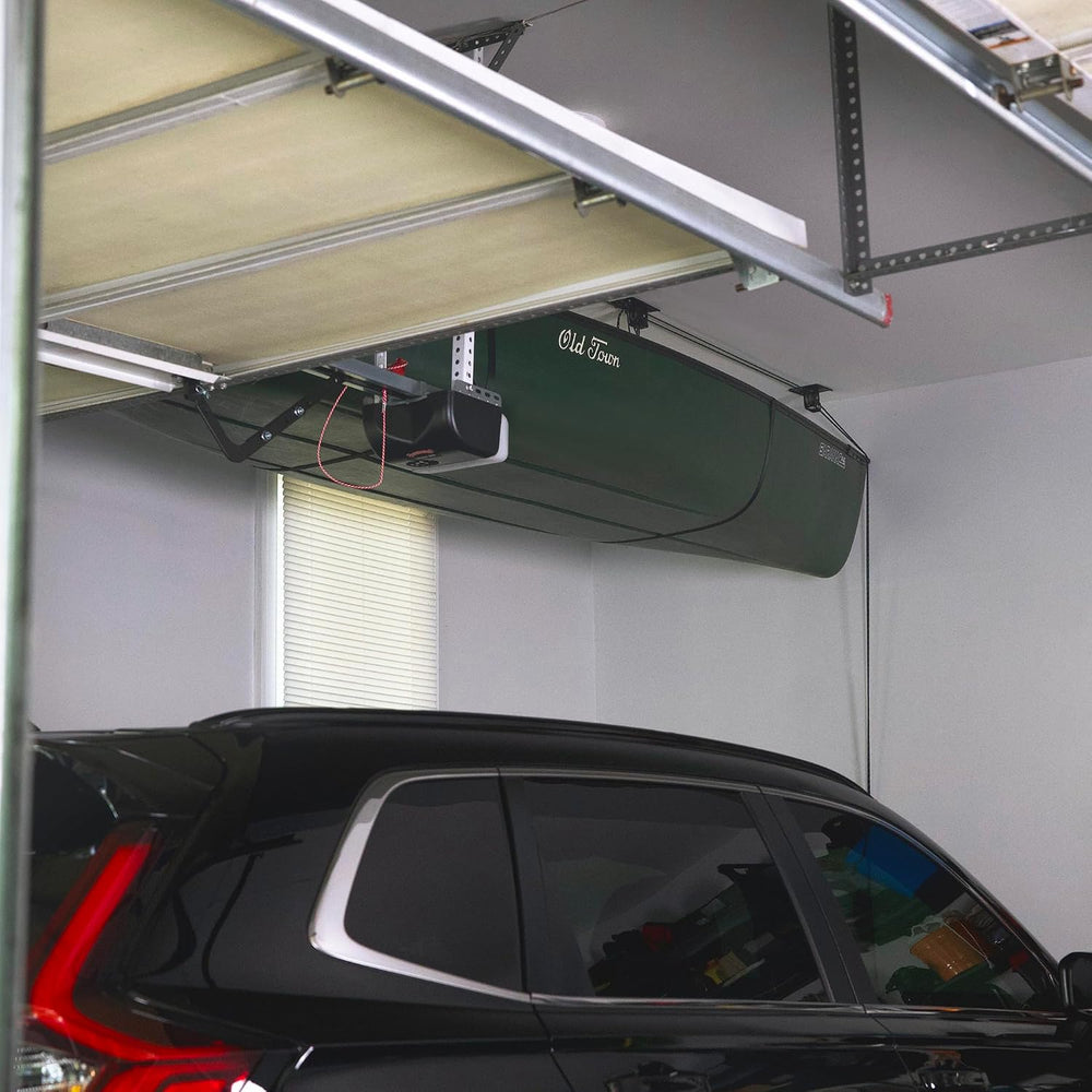 Teal Triangle Canoe Hoist, EasyLift Garage Pulley System, Holds 150 lbs