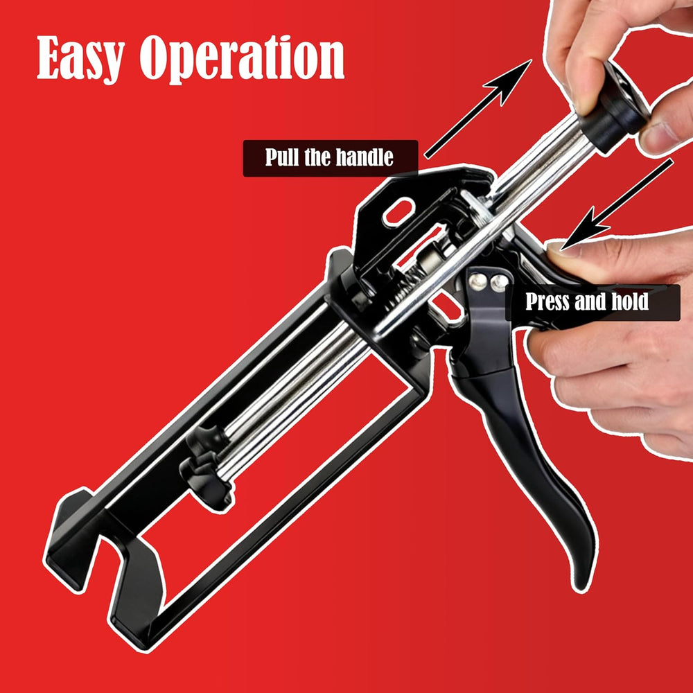 200ml Epoxy Gun Dual Cartridge, High Thrust Dual Component Cartridge Gun, 1:1...