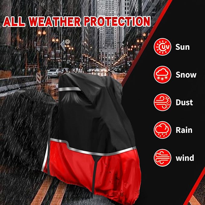 420D Motorcycle Cover Suitable for Kawasaki Ninja 400 500 650 Z900 Zx6r Models