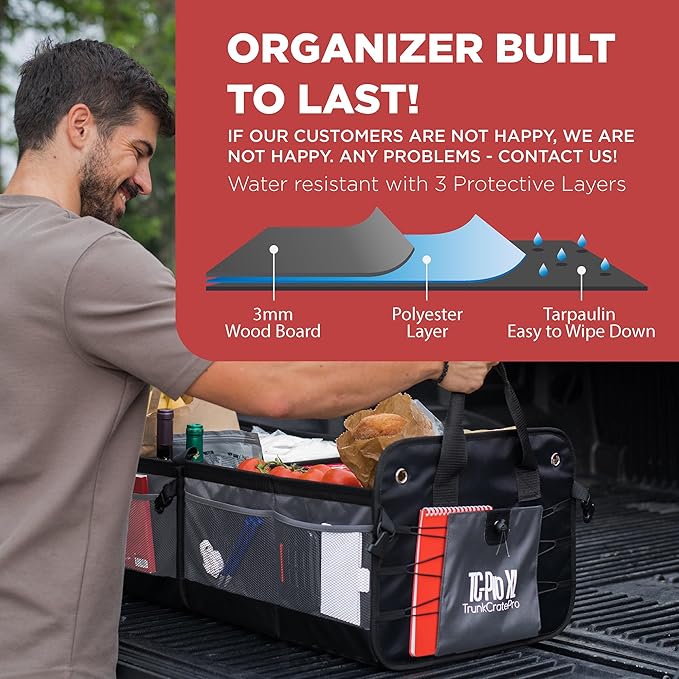 TRUNKCRATEPRO - XL Trunk Organizer