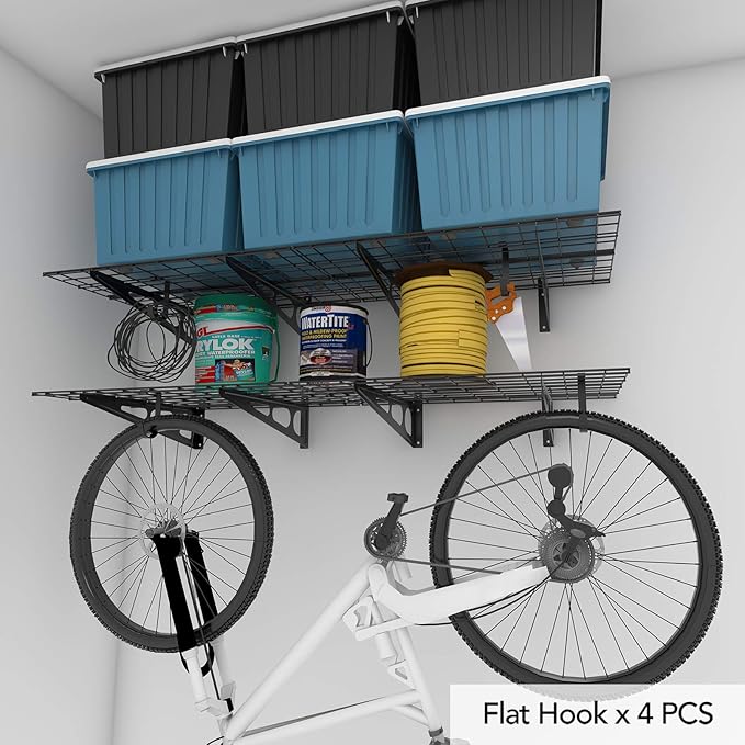 FLEXIMOUNTS 2-Pack 2x6ft Garage Shelving