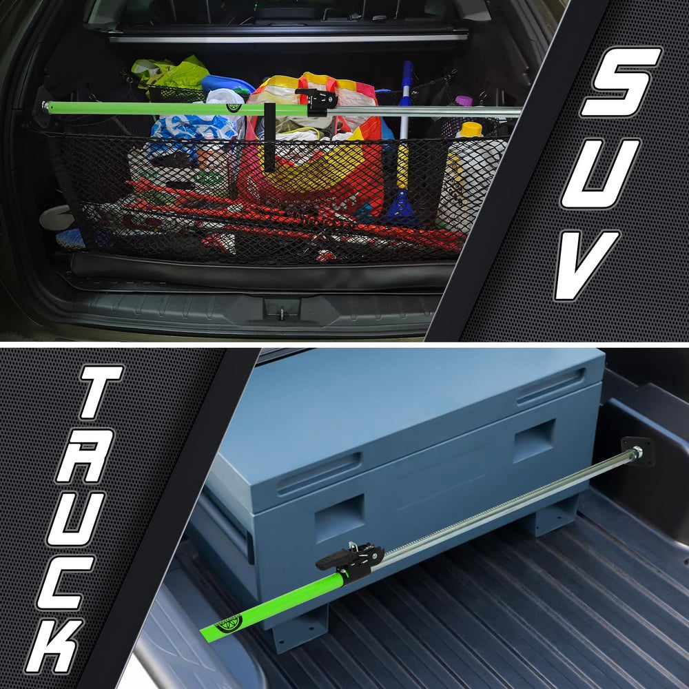 Ratcheting Cargo Bar 40"-70", Adjustable Cargo Bar for Pickup Truck...