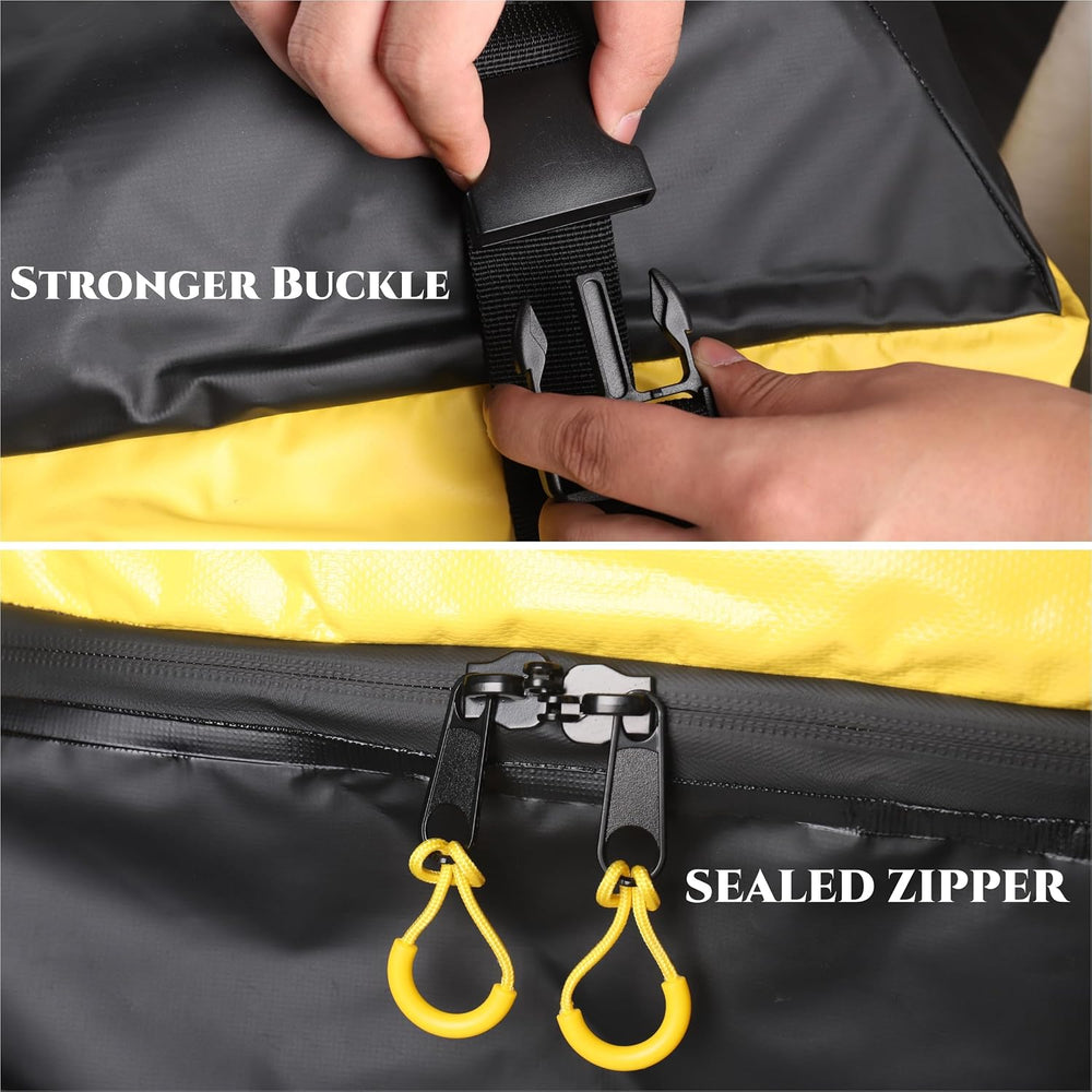 Rooftop Cargo Carrier Vehicle Soft-Shell Carriers, Heavy Duty Car Roof Bag Wa...