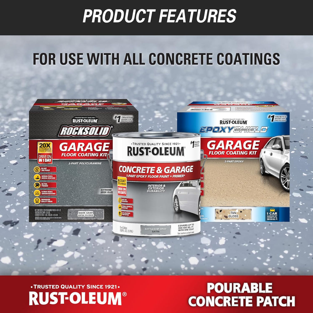 Rust-Oleum Pourable Concrete Patch