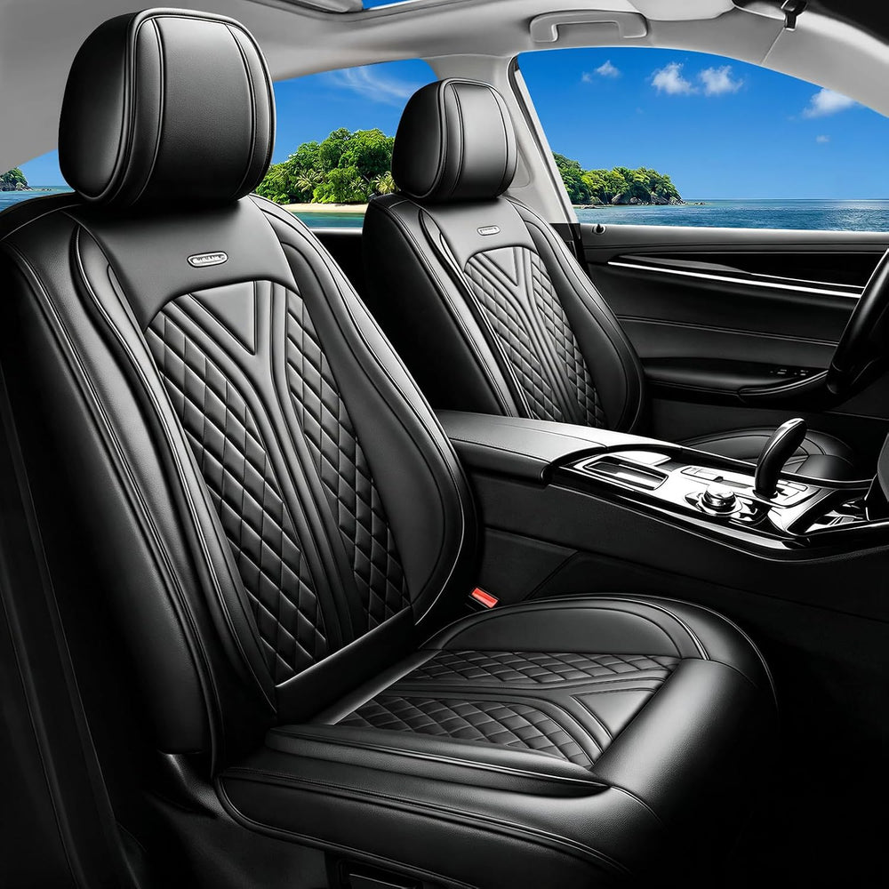 for GMC Terrain 2010-2027 Custom Fit Car Seat Covers, Black