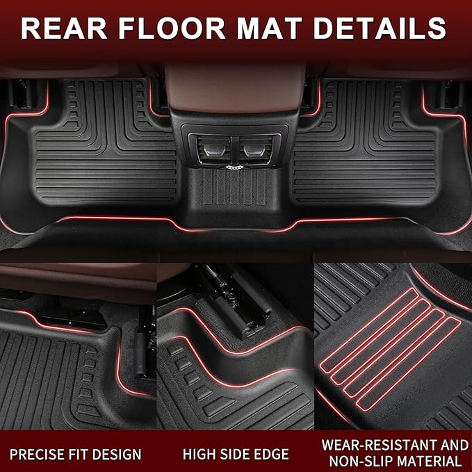 Wayhigh-All Weather Floor Mats & Cargo Liner Set