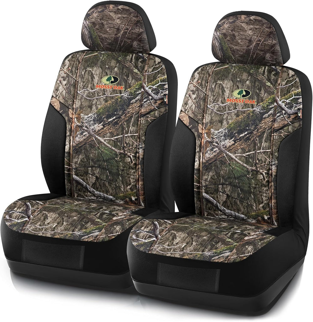 Mossy Oak Camo Seat Covers, Airbag Compatible, Universial Fit, Fit Most Bucke...