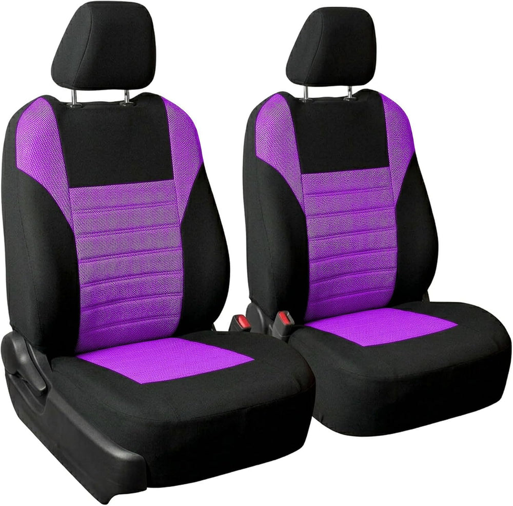 FH Group Automotive Car Seat Covers Front Set Premium 3D Air Mesh Front Seat ...