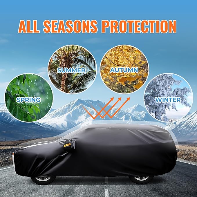 Chevrolet Equinox Car Cover 100% Waterproof All Weather, Gift