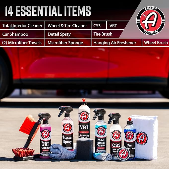 Adam's Polishes Essential Car Wash Kit