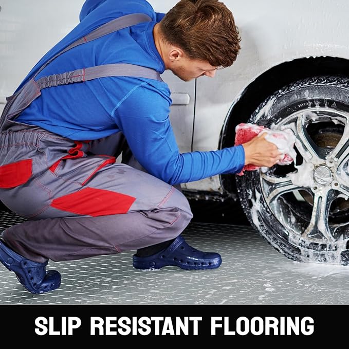 Bonnlo 7.5x17 FT Garage Floor Mat