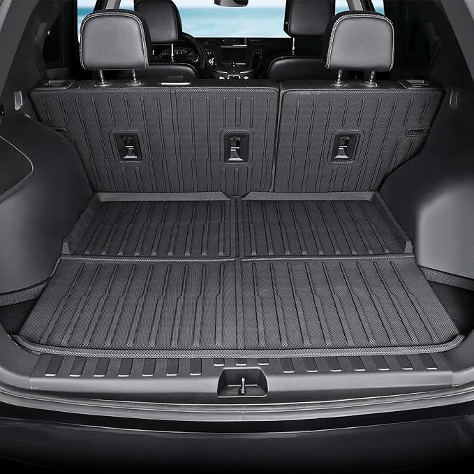 Floor Mats Set Cargo Liner and Backrest Mat