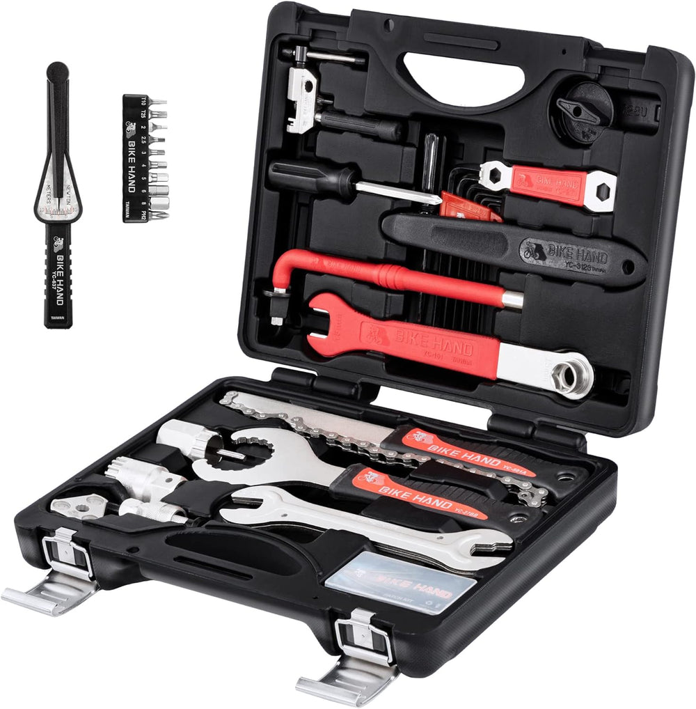 BIKEHAND 18 Piece Bike Bicycle Repair Tool Kit Set - Great Bike Maintenance T...