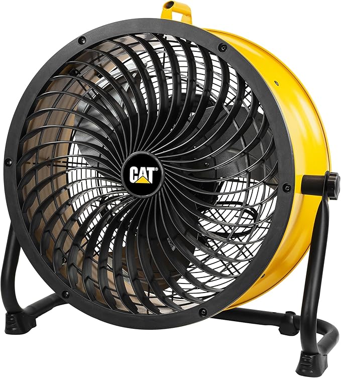 CATERPILLAR 18 inch High Velocity, 3400 CFM, 4 Speed, 360 Degree Metal Heavy