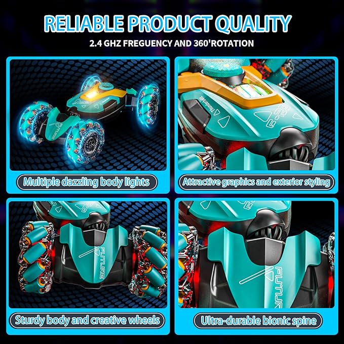 Gesture Sensing RC Stunt Car, Remote Control Car Toys
